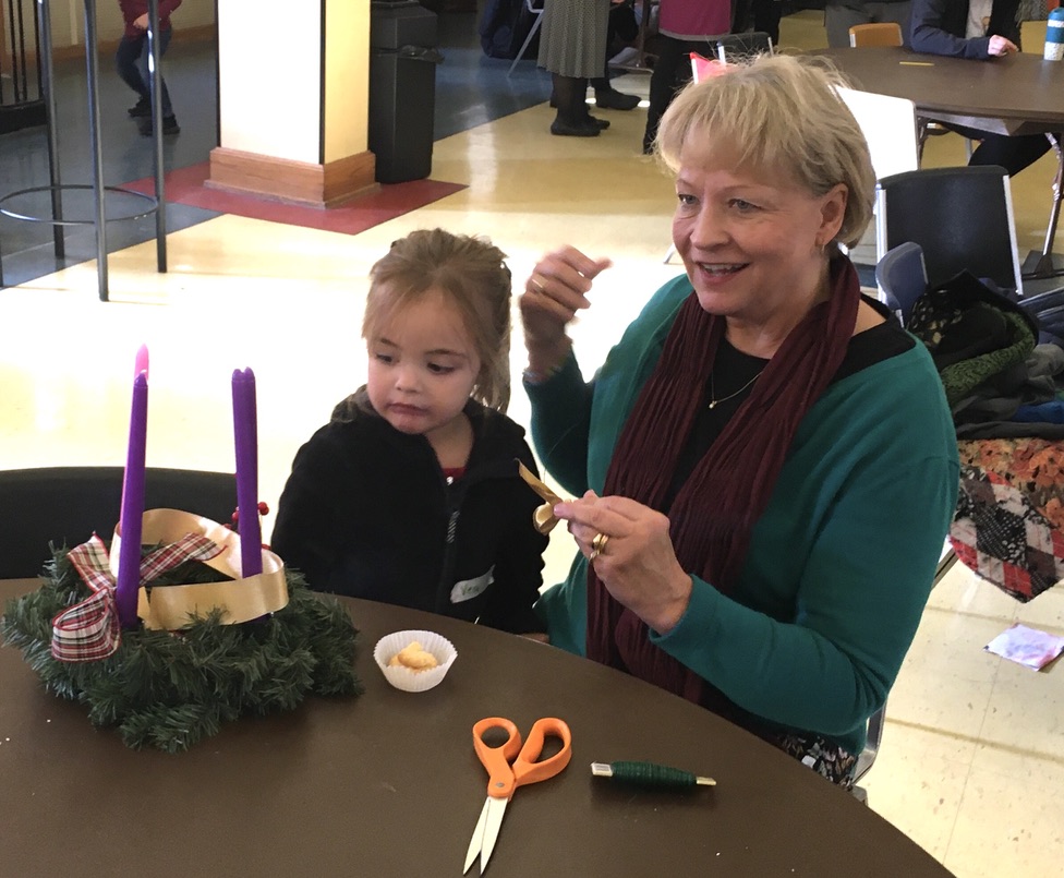 family at advent