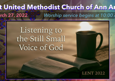 March 27, 2022 – Finding a Song: Listening to the Music of Life