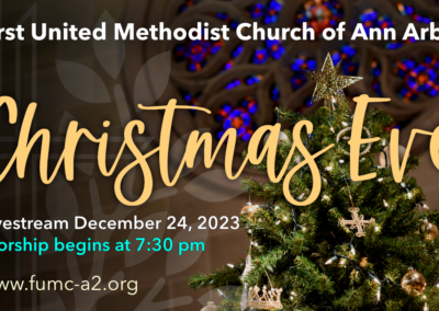 December 24, 2023 – 7:30pm Christmas Worship