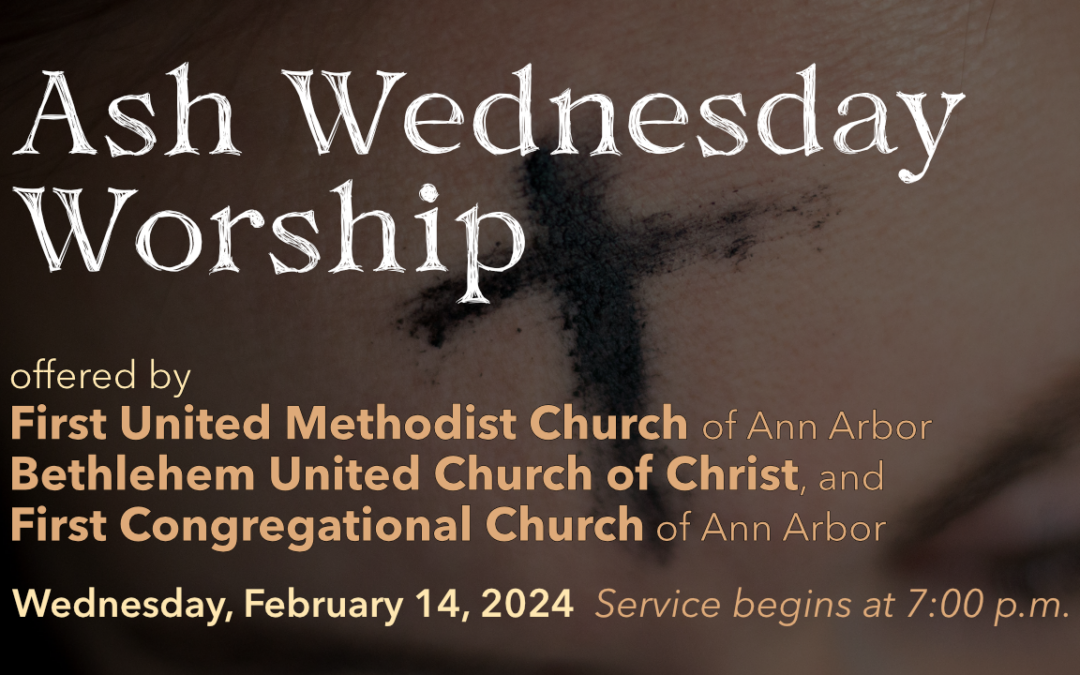 February 14, 2024 – Ash Wednesday