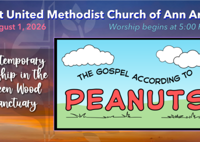 August 1, 2026 – The Gospel According to Peanuts 1