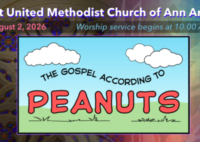 August 2, 2026 – The Gospel According to Peanuts 1